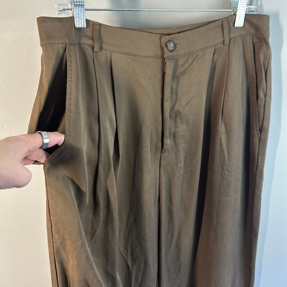 NWOT Reformation Mason Trouser Pants Size 12 - Picture 4 of 13